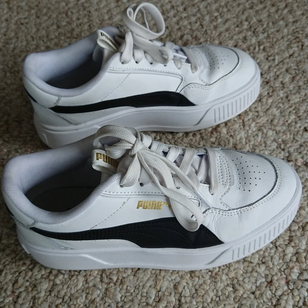 PUMA Karmen Rebelle Platform Sneaker size 7